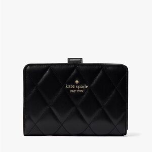 Kate Spade Carey Medium Bifold Wallet - Black